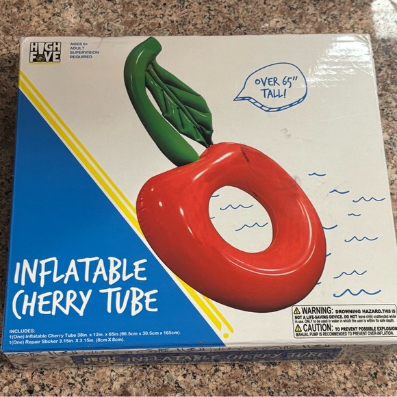 Summer Inflatable Cherry Tube - Picture 1 of 2